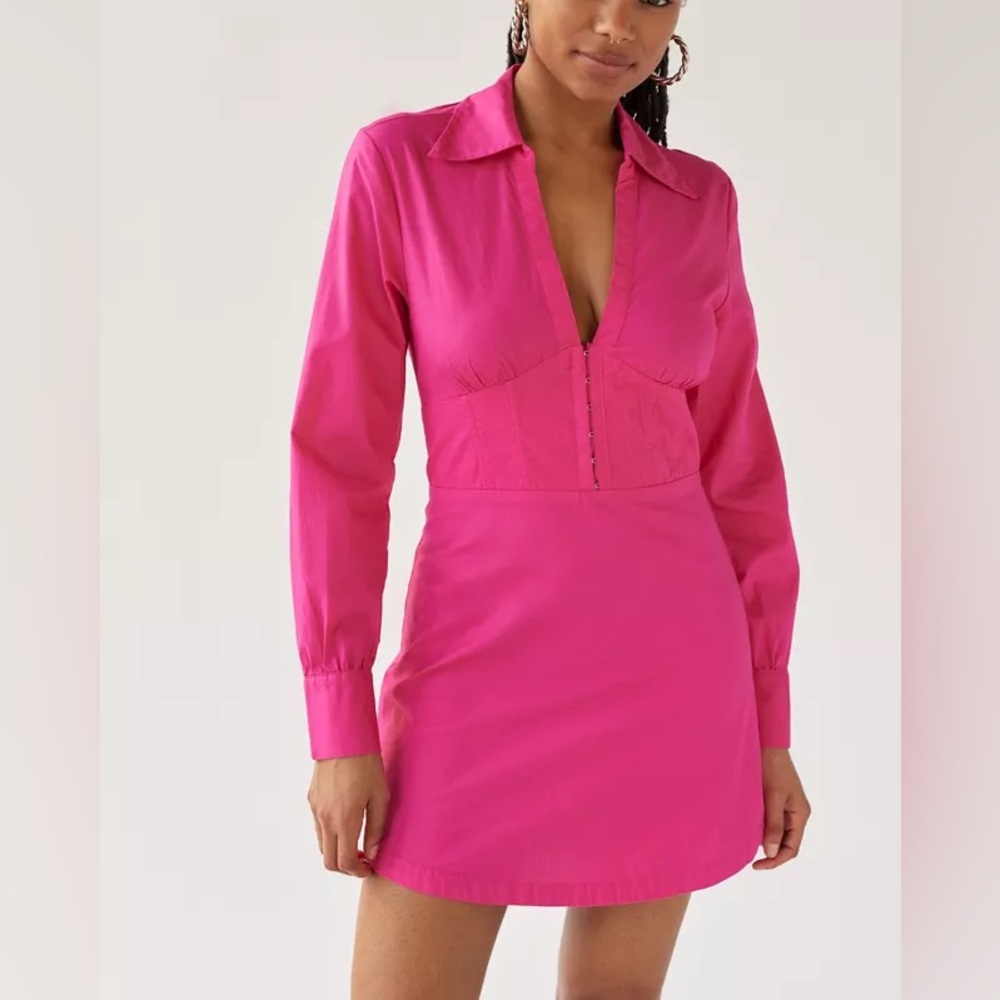 Urban Outfitters Phoebe Long Sleeve Dress
